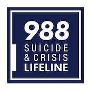 988 Suicide & Crisis Lifeline logo